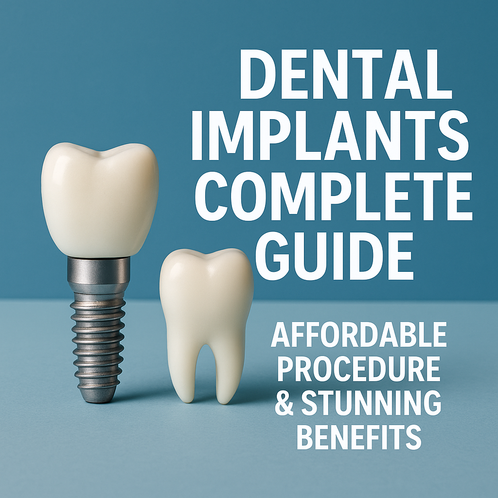 Dental Implants Complete Guide: Affordable Procedure & Stunning Benefits