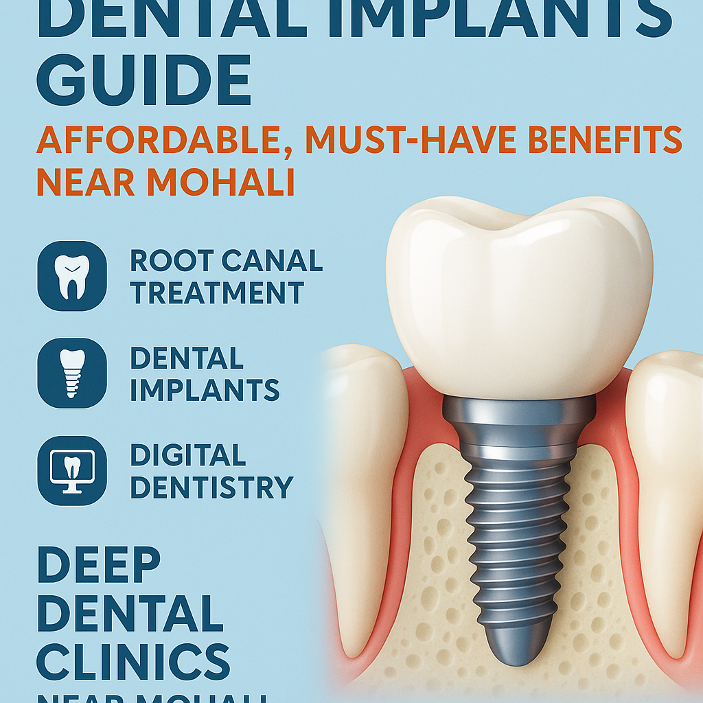 Dental Implants Guide: Affordable, Must-Have Benefits Near Mohali